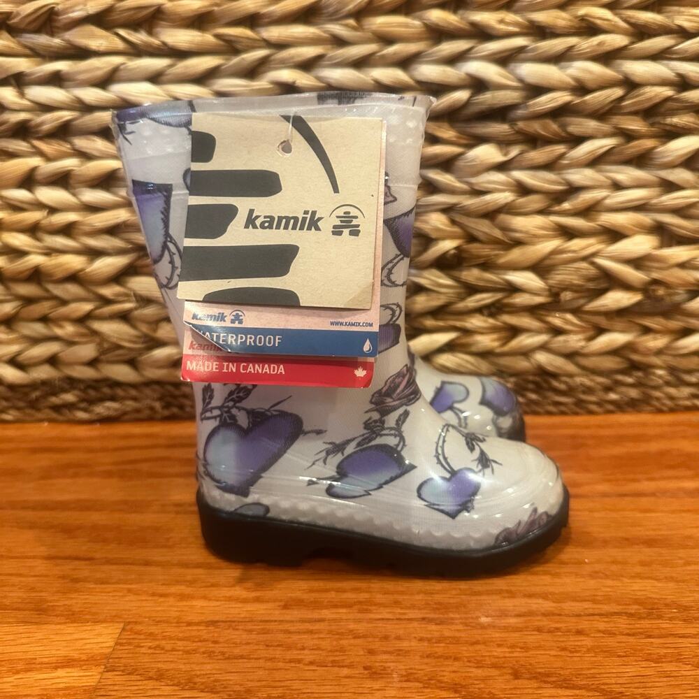 NEW Kamik Rain Boots sz 6 toddler
